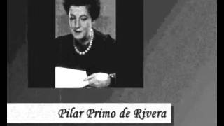 Pilar Primo de Rivera 6 de enero de 1937 [upl. by Merell]