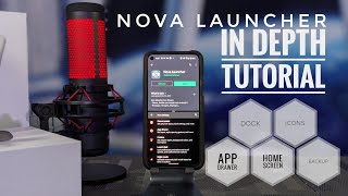 Android Nova Launcher Complete Tutorial Review amp Tips [upl. by Janene]