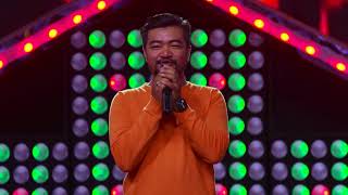 Aashish Gubaju  quotNachaheko Hoina Timilaiquot  Blind Audition  The Voice of Nepal 2018 [upl. by Prunella]