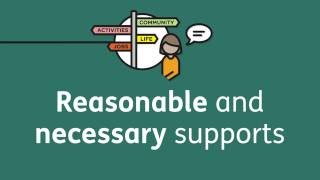 Reasonable and necessary supports [upl. by Cohlette]