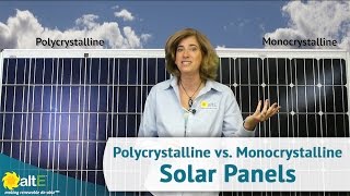 Monocrystalline vs Polycrystalline Solar Panels  What’s the Difference [upl. by Ylrebme944]