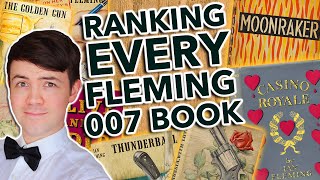 Ranking EVERY Ian Fleming James Bond Novel  Worst to Best [upl. by Ahsatel863]