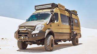 INSANE OFFROAD VAN CONVERSION  An INDEPTH Look At THE ULTIMATE CUSTOM CAMPERVAN ⛰️🚐 [upl. by Dlareme]