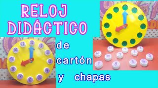 Reloj didáctico para niños [upl. by Vigen]