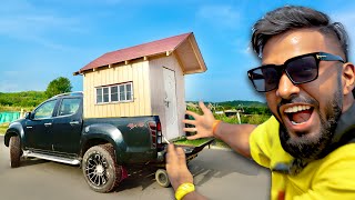 I BUILT A HOUSE ON A CAR [upl. by Tebor473]