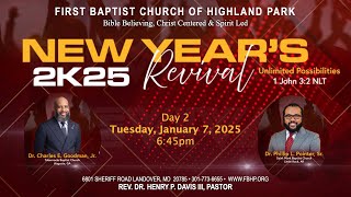 New Years Revival  Tuesday January 7 2025  645pm [upl. by Henka]