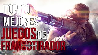 Top 10 Mejores Juegos de Francotirador [upl. by Oika]