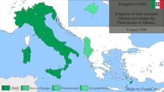 History of ITALY 1859  2020  Detailed Map [upl. by Egamlat]