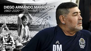 Diego Maradona gifted Argentine soccer legend dies at 60 [upl. by Derdle]