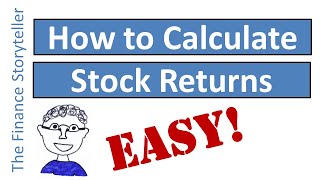 How to calculate stock returns [upl. by Ibrik936]