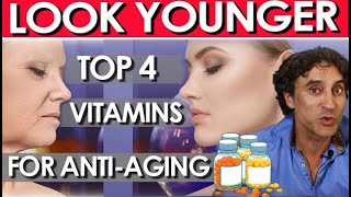 TOP 4 VITAMINS for SKIN TIGHTENING  Vitamins for Skin [upl. by Porcia811]