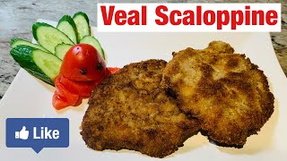 How to make delicious veal scaloppine Biftek minute steak [upl. by Checani]