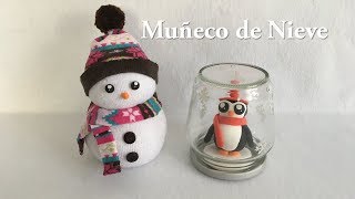 Como hacer un Muñeco de Nieve [upl. by Pollyanna311]