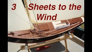 RC Sailing  Tacking Flyers Headsails  How it works [upl. by Iam654]