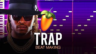 How to Make Trap Beats • FL STUDIO Beginner • Rhythm [upl. by Idolah691]