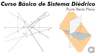 Curso Básico de Sistema Diédrico [upl. by Adnolor499]