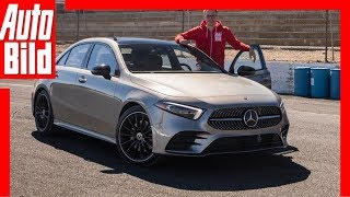 Mercedes AKlasse Limousine 2018 Fahrbericht  Review  Erklärung [upl. by Hairacaz370]