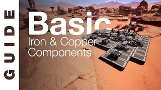 100 EFFICIENT Beginner Tier1 Iron amp Copper Components SATISFACTORY GUIDE [upl. by Sulienroc289]