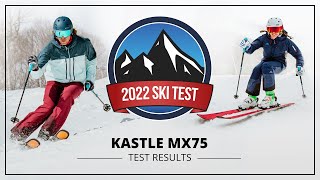 2022 Kastle MX75  SkiEssentialscom Ski Test [upl. by Lucias]