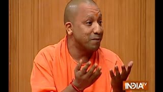 A Hindu Cant Be Terrorist  Yogi Adityanath  India TV [upl. by Elamrej]