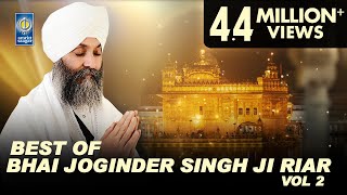 Best Of Bhai Joginder Singh Ji Riar Vol 2  Non Stop Kirtan  Gurbani Kirtan Jukebox  Amritt Saagar [upl. by Estel]