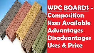 WPC Board  Wood Plastic Composite Boards Info [upl. by Ranilopa304]