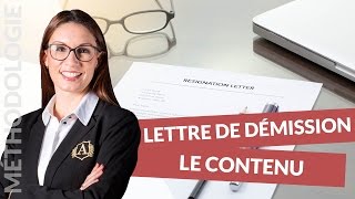 Comment faire une lettre de démission  Le contenu  Méthodologie  digiSchool [upl. by Draneb232]