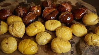 A Trick To Peel Easily and Quickly Chestnuts  Morgane Recipes [upl. by Rayford373]