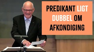 HILARISCH PREDIKANT LIGT DUBBEL OM AFKONDIGING [upl. by February962]