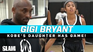 MAMBA JUNIOR Kobe Bryant’s daughter Gigi has GAME 🐍 [upl. by Culberson387]