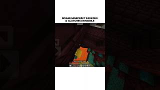 I Tried The Hardest Minecraft Mobile Clutches [upl. by Janene711]