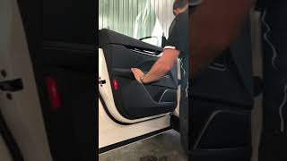 2018 Maserati Levante door trim removal [upl. by Ylle]