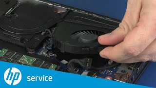 Replace the CPU Fan  HP ZBook 15 G3 Mobile Workstation  HP Support [upl. by Donelson238]