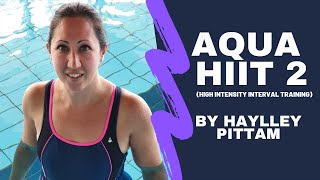 Aqua HIIT 2 High Intensity Interval Training [upl. by Ailedroc]