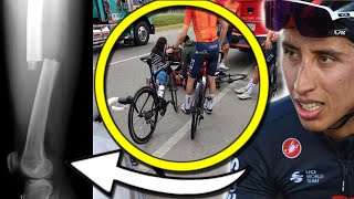 Egan Bernal CRASH UPDATE  BREAKS FEMUR amp BACK Cycling Career OVER [upl. by Htnamas]