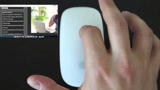 How To Use Apple Magic Mouse Gestures and Multi Touch [upl. by Kirad]