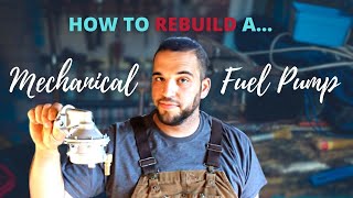 How To Rebuild A Mechanical Fuel Pump  Motorhead Sweethearts [upl. by Genna73]