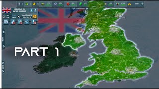 Conflict Of Nations World War 3  United Kingdom  Part 1 [upl. by Johm]