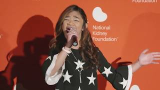 Fight Song  Angelica Hale at 2019 Kidney Patient Summit [upl. by Llenrag]