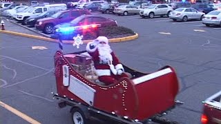 Lincoln Parknj Fire Department amp EMS Santa Parade [upl. by Mansoor]