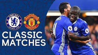 Chelsea 40 Man United  EXTENDED Highlights  Premier League 1617  Chelsea FC [upl. by Ondine]