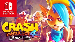 Crash Bandicoot 4 Its About Time  106 Walkthrough Part 3 Nintendo Switch [upl. by Kcired]