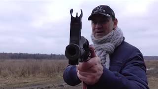 AKM Modernised AK47 full auto blank firing in English [upl. by Atiuqiram167]