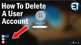 How To Delete A User Account on Windows 10 2 Ways [upl. by Catlaina711]