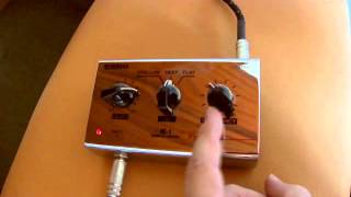 Yamana NE1 Nathan East signature Parametric Equalizer  demonstration [upl. by Yerbua]