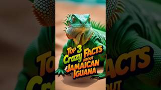 Crazy facts about JAMAICAN IGUANA shorts facts [upl. by Dittman]