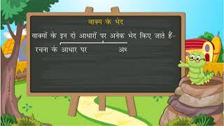 वाक्य  Sentence  Hindi Grammar  Class 5  Ch 13 [upl. by Lauren]