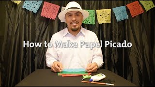 How to Make Papel Picado with Mario A Hernandez [upl. by Tezile654]