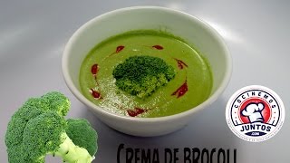 Receta de Crema de brocoli [upl. by Llenyar]