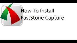 How To Install faststone capture serial key [upl. by Willcox32]